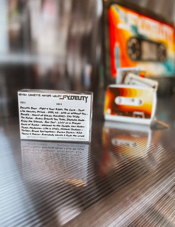 Limited Edition Retrograde Ripple Mixtape Wallet