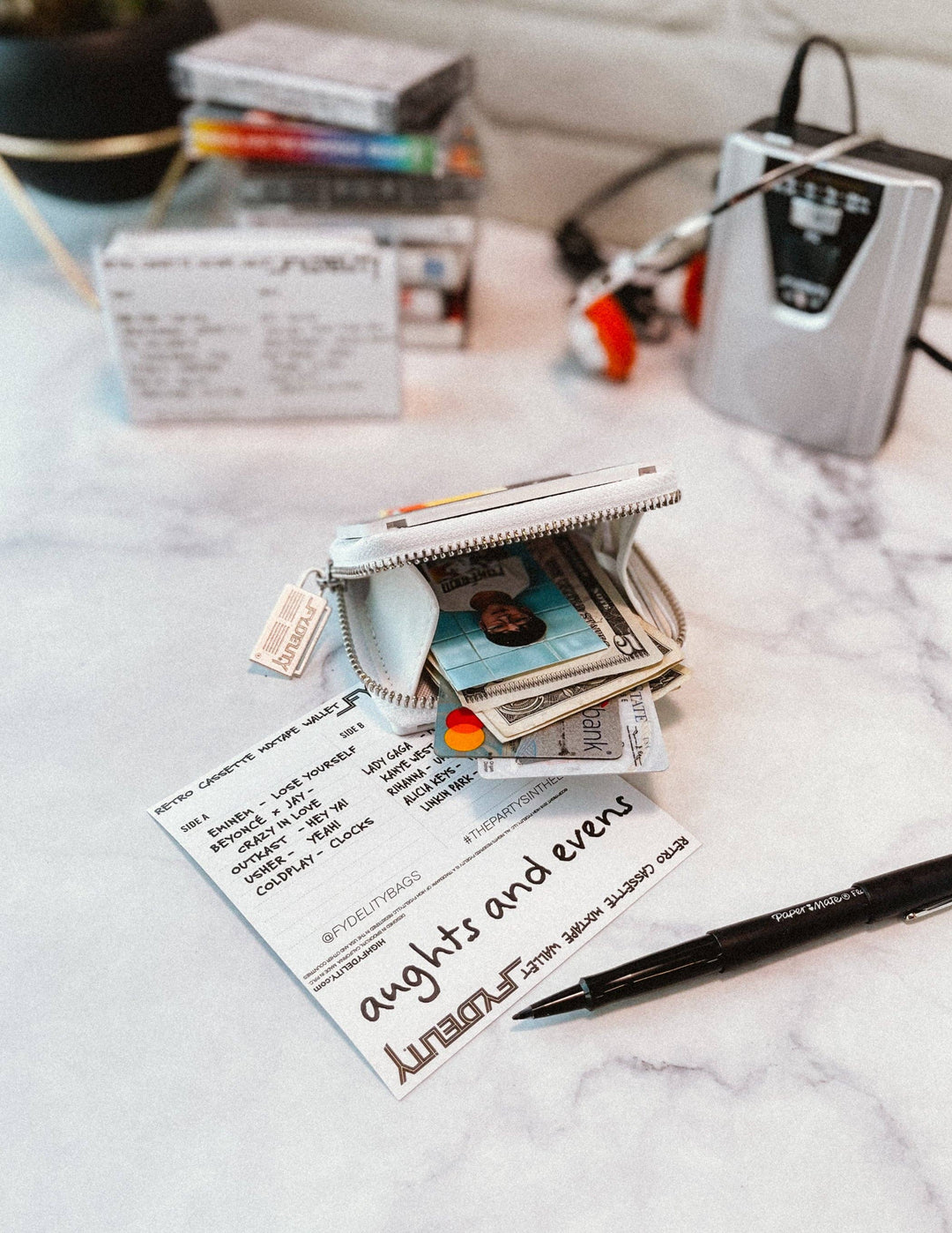 Limited Edition Retrograde Ripple Mixtape Wallet