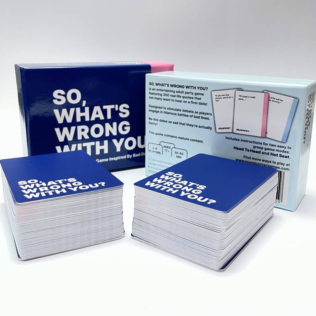 SO, WHAT'S WRONG WITH YOU? A Party Game of Bad Dates - UNDFIND