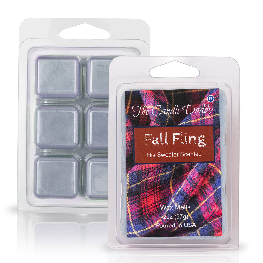 FALL FLING - "HIS" SWEATER SCENTED WAX MELT