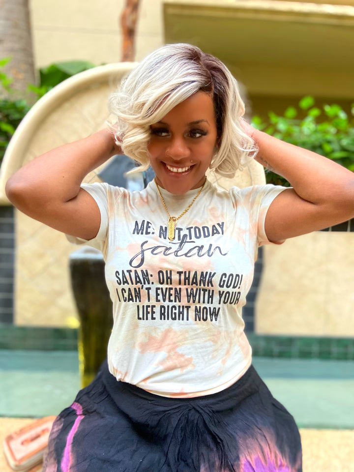 Not Today Satan Tee