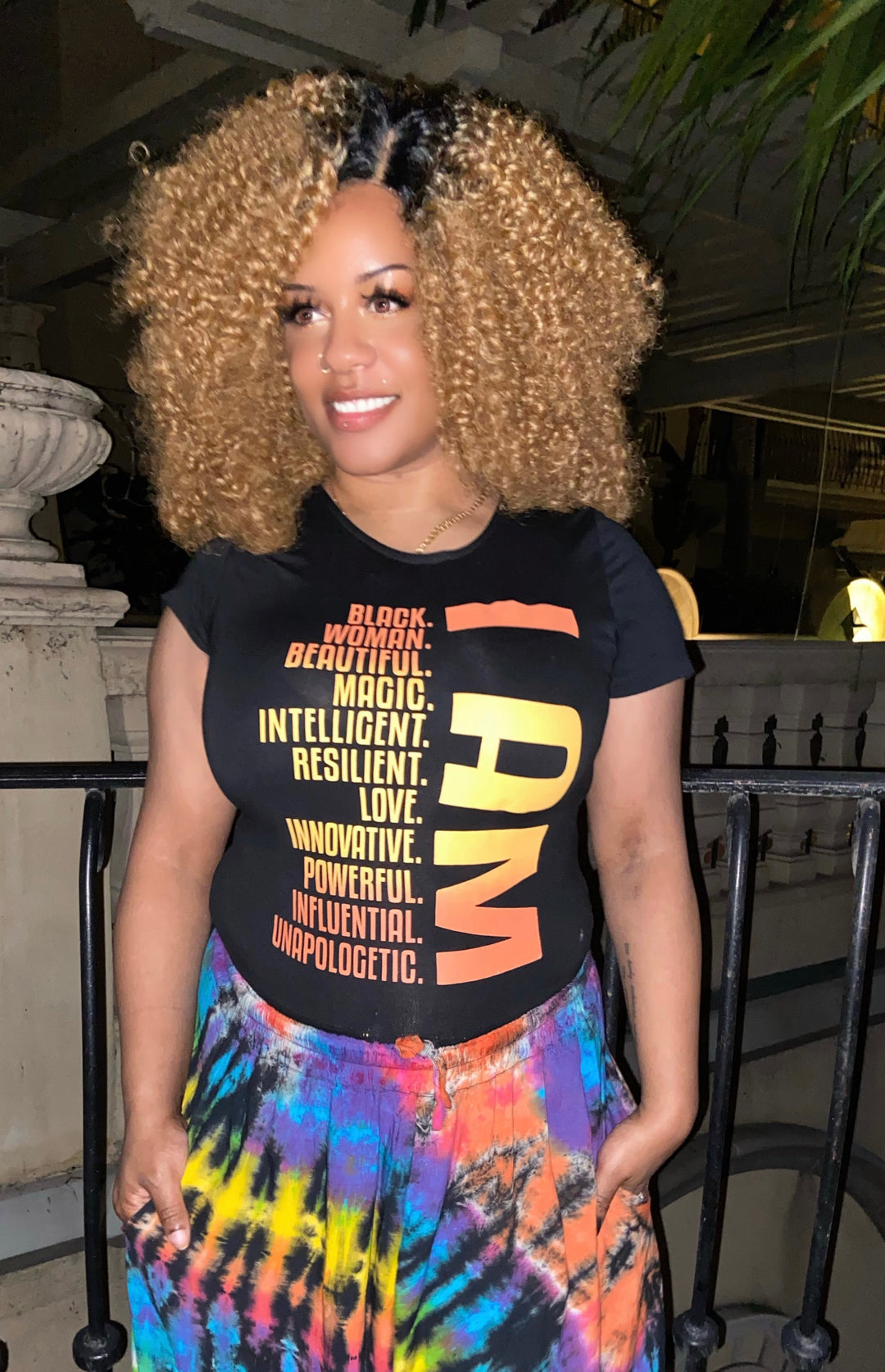 I AM Graphic Short Sleeve Bodysuit