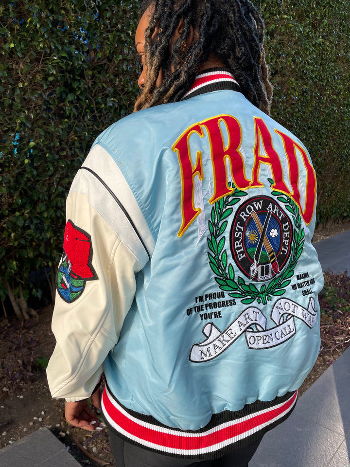 Pen & Brush Art Dept. Varsity Jacket